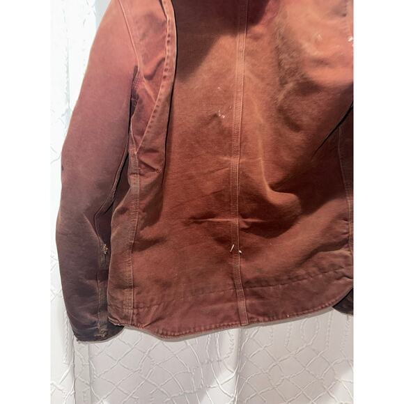 Carhartt men medium canvas, Sherpa, hooded jacket - Picture 6 of 9